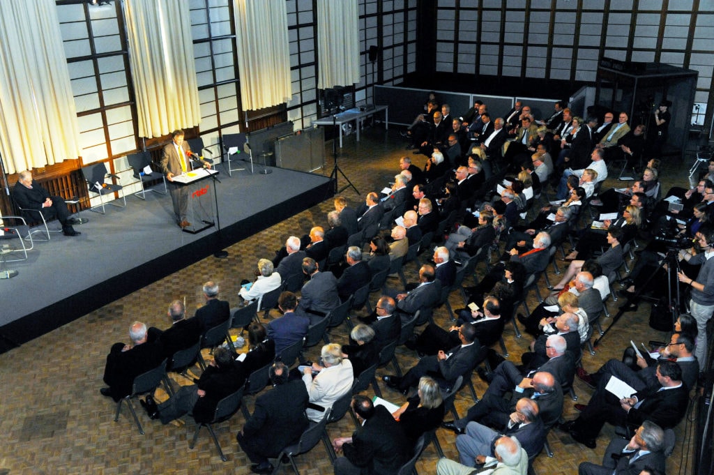 Symposium der Historischen Kommission am 13.09.2012 zum öffentlich-rechtlichen Rundfunk in den neuen Bundesländern. | Bildquelle: WDR/Oliver Ziebe