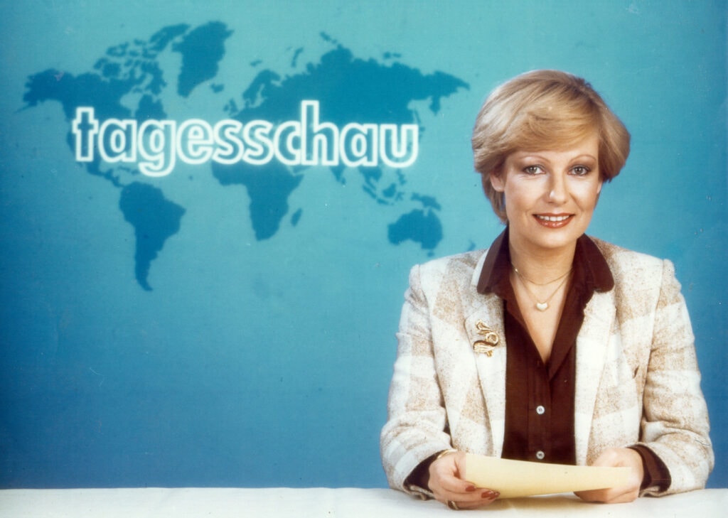 Die erste Tagesschau-Sprecherin Dagmar Berghoff. | Bildquelle: WDR