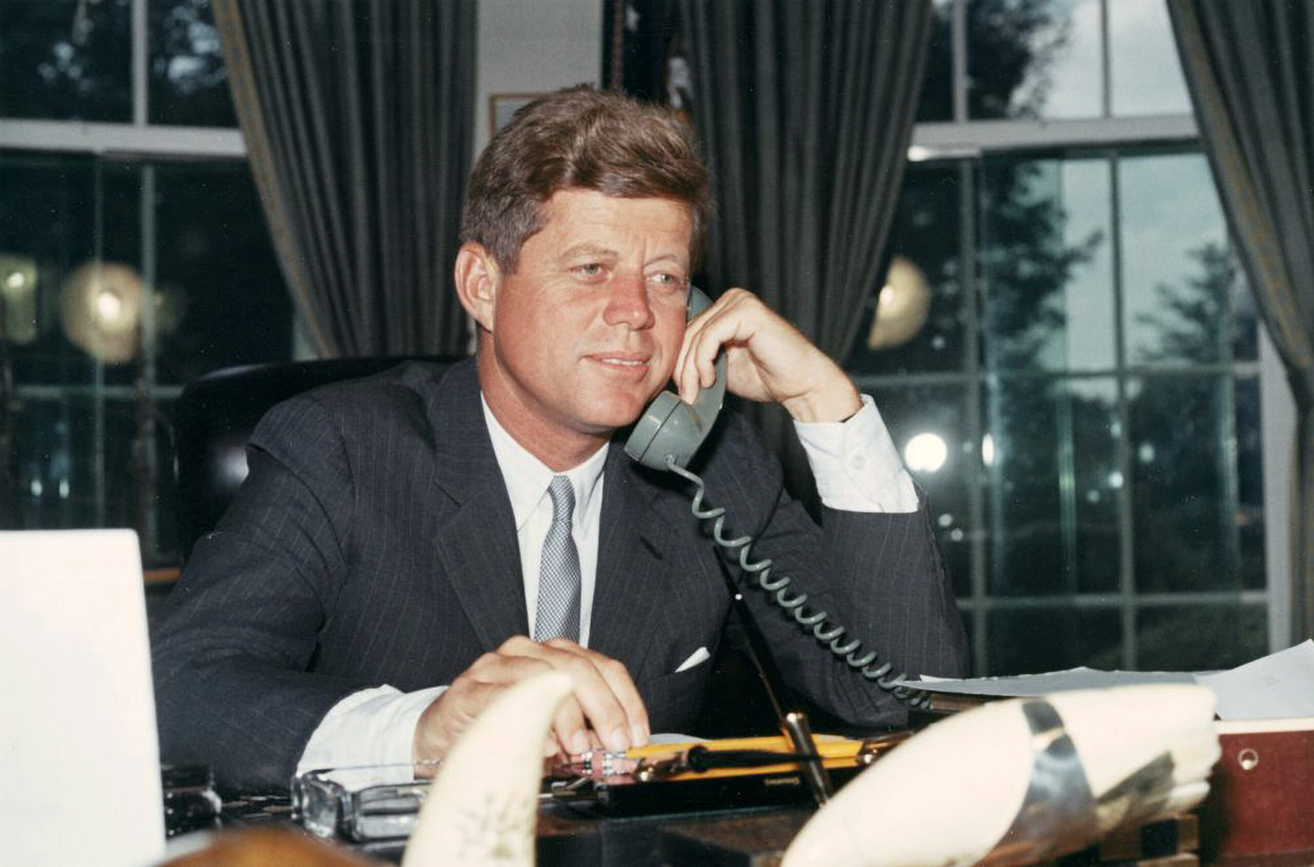 John F. Kennedy. | Bildquelle: © SWR/Robert Knudsen