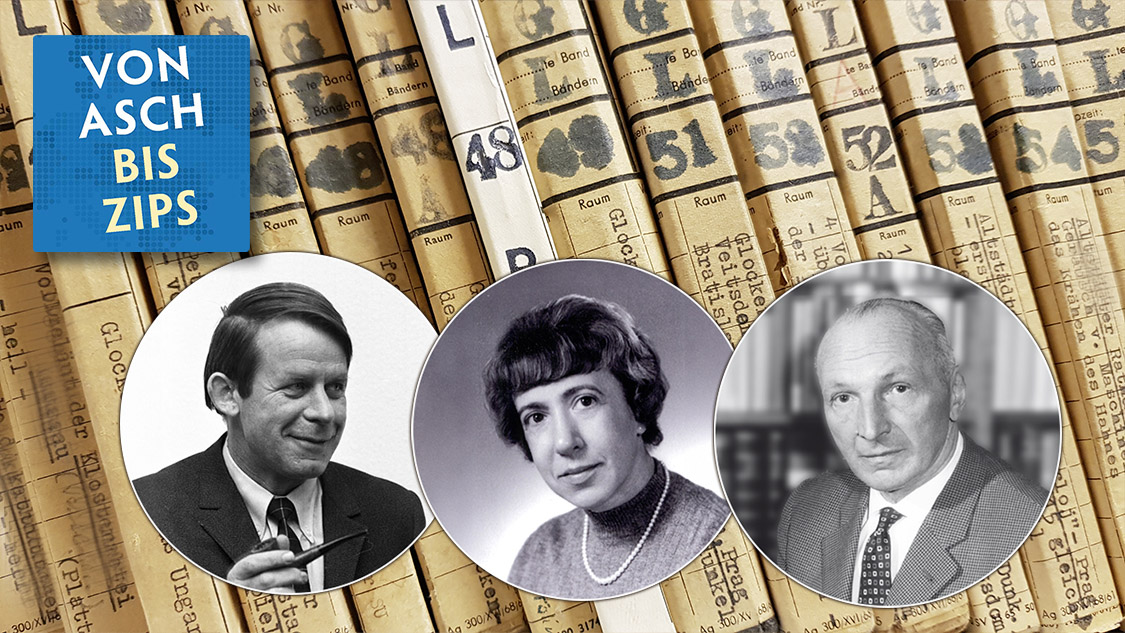 Tonarchivbestände im Deutschen Rundfunkarchiv Potsdam-Babelsberg. | Bildquelle: Deutsches Kulturforum östliches Europa, Bundesarchiv via Wikimedia Commons, Herder-Institut, SWR, DKF 