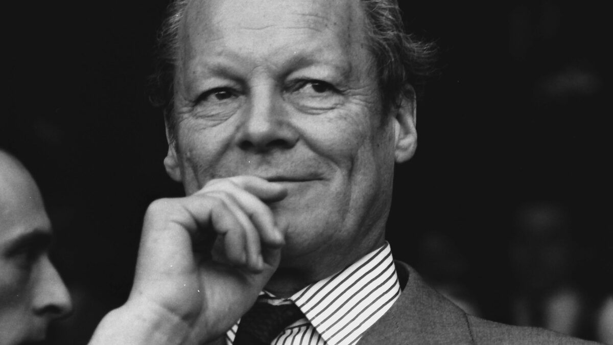 Willy Brandt. | Bildquelle: WDR/picture alliance/Fritz Rust