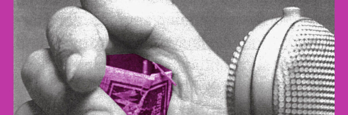 Ausschnitt Buchcover: "Hundert Jahre Hörspiel: Geschichte und Geschichten" von Günter Peters (Quelle: Brill Fink Verlag)